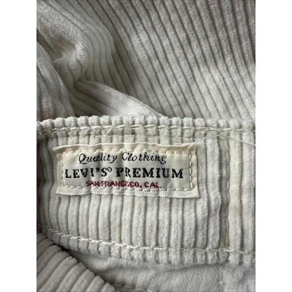 Levi's Ribcage Straight Ankle Jeans Corduroy Size 25 - Picture 10 of 13